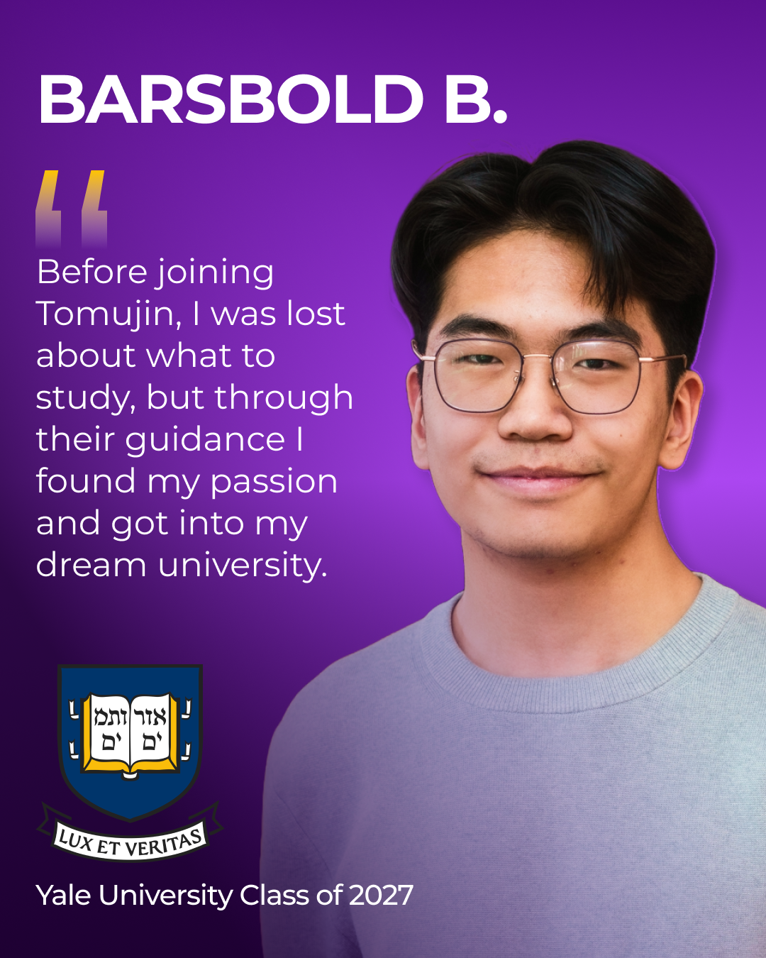 BARSBOLD B. testimonial