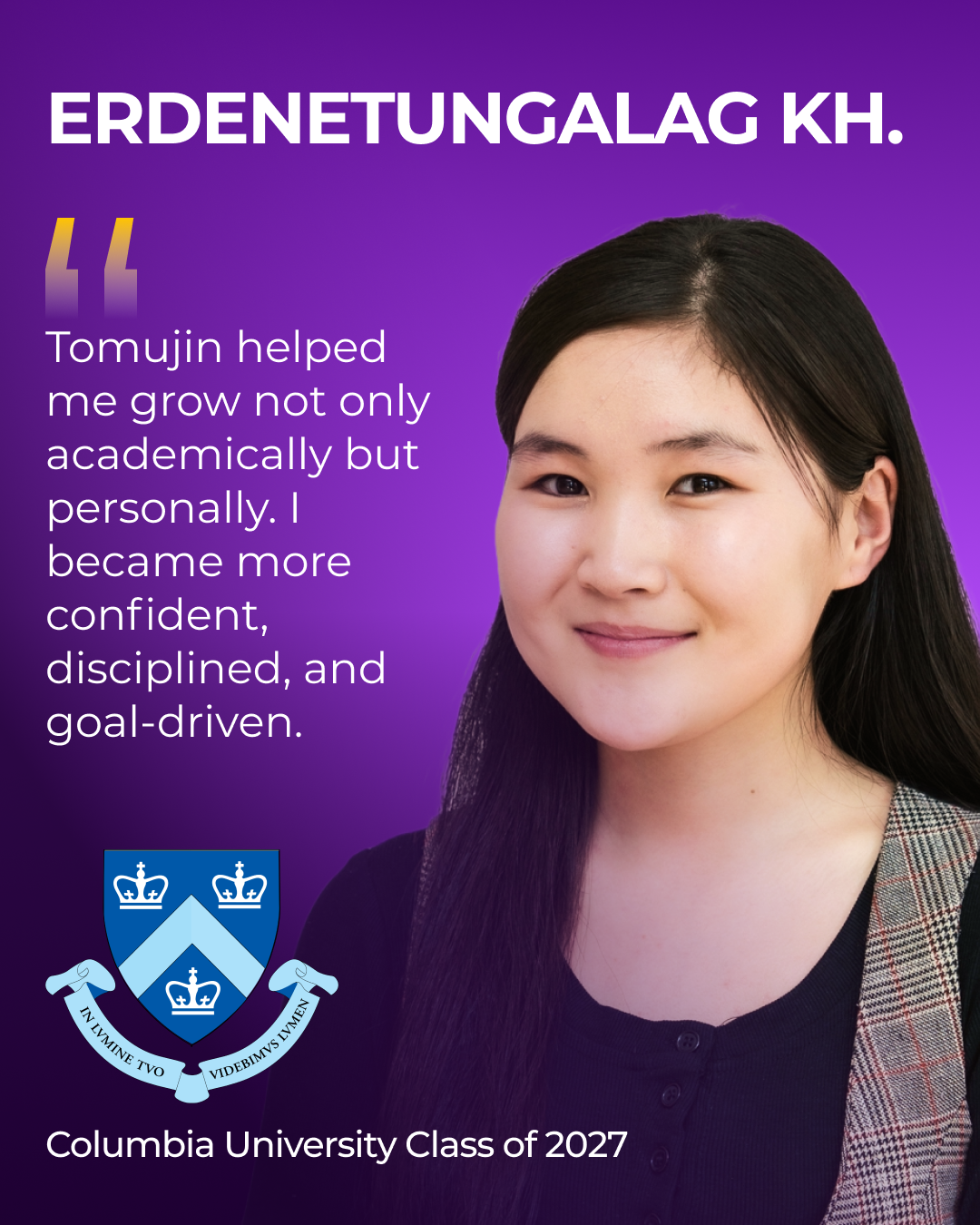 ERDENETUNGALAG KH. testimonial