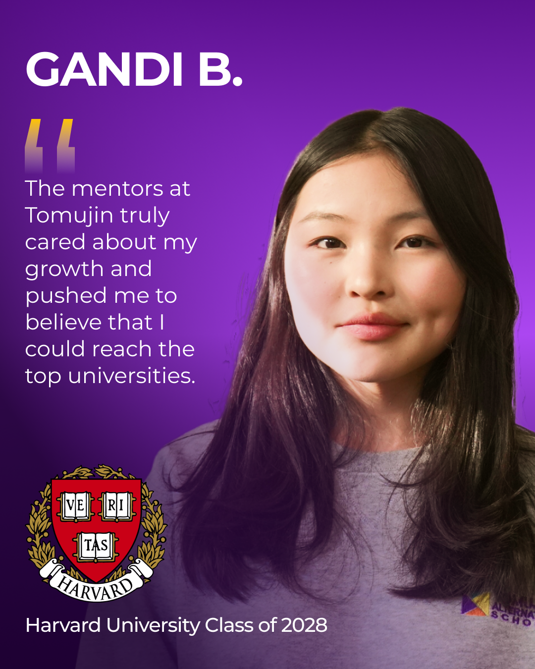 GANDI B. testimonial