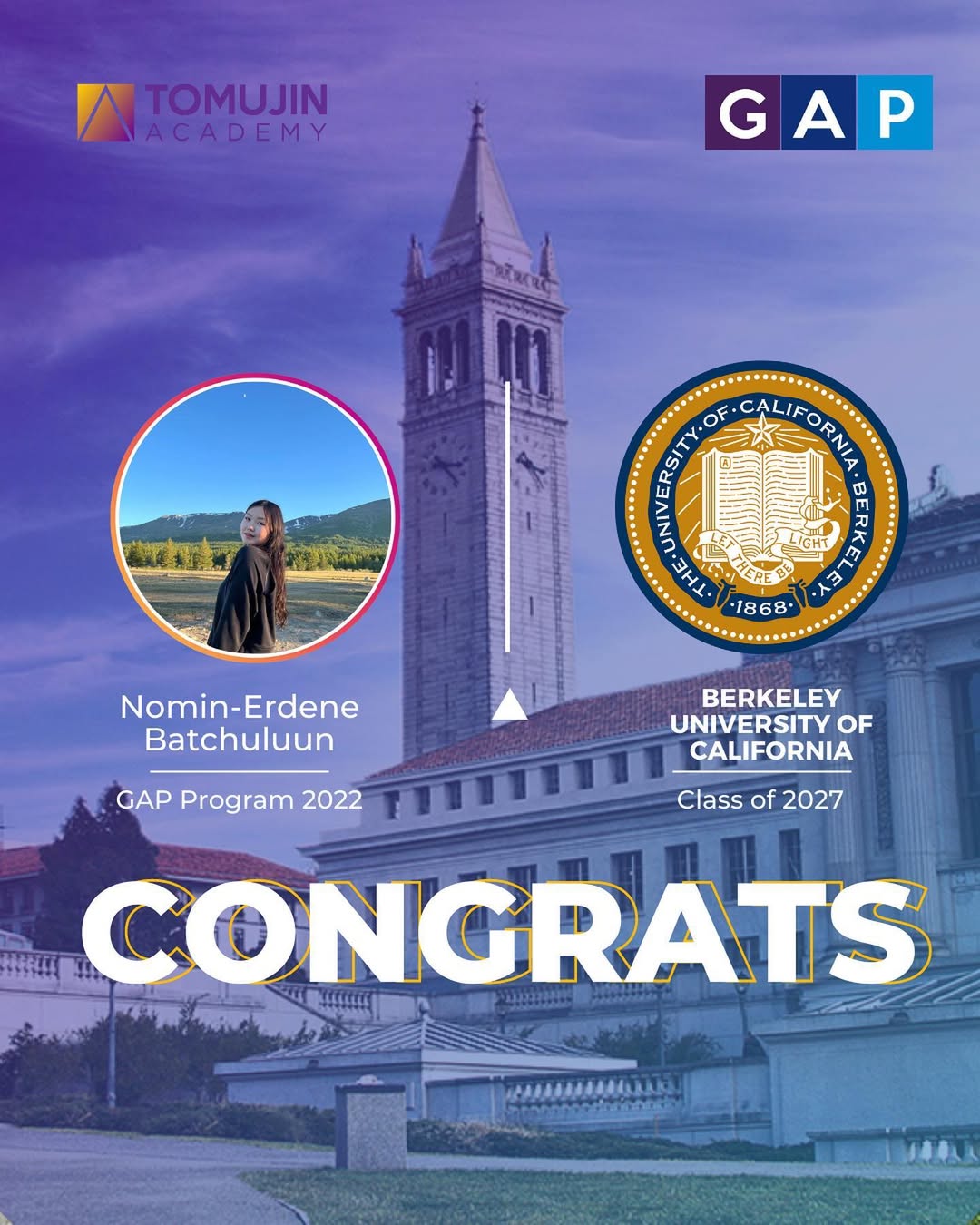 Nomin-Erdene Batchuluun - Berkeley